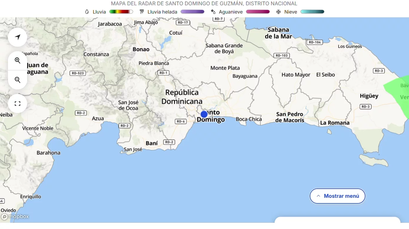 MAPA DE LLUVIAS