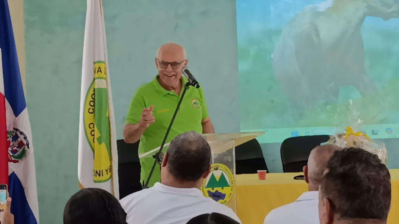 José Santos Manzueta, presidente del Consejo de Vigilancia de Coopacrene